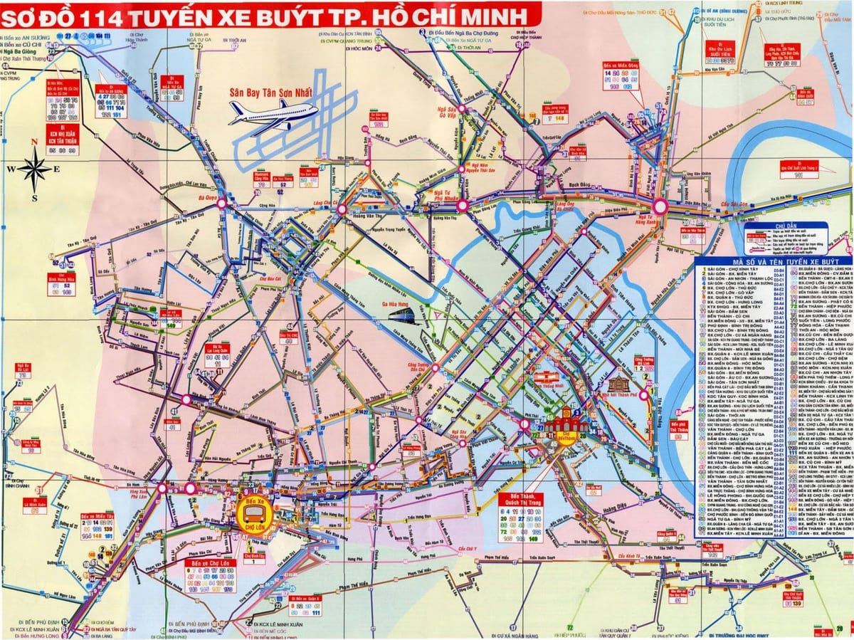 saigon street map